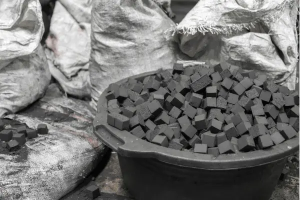Types of Coconut Shell Charcoal Briquettes for Shisha