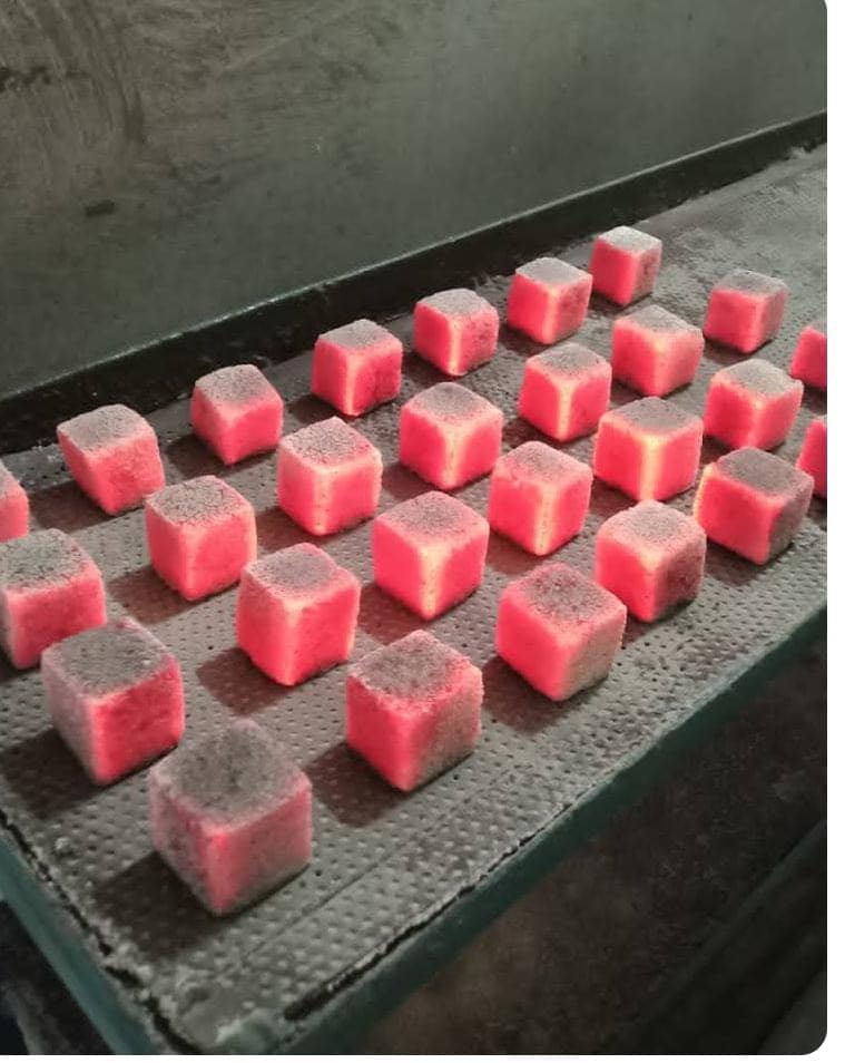 shisha charcoal production time